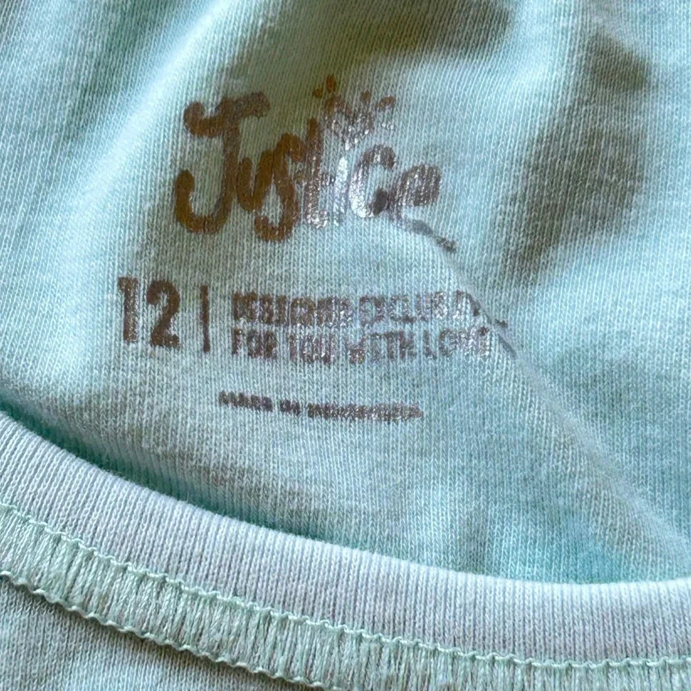 Justice Girls Top Bundle Size‎ 12 Cold Shoulder Graphic Tee Tank Cami 4pc Lot